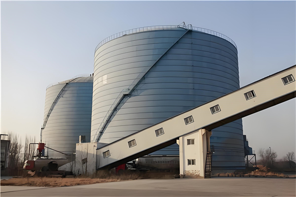 临高大型粉煤灰钢板仓建造施工